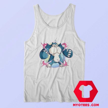 Cute Super Mega Pokemon Snorlax Unisex Tank Top