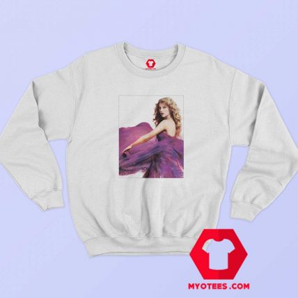 Cute Taylor Swift Speak Now Album Photo Sweatshirt