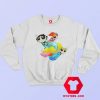 Cute The Powerpuff Girls Spiral Streaks Sweatshirt