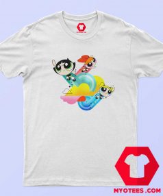 Cute The Powerpuff Girls Spiral Streaks T Shirt