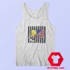 Cute Tweety American Flag Marathon Runner Tank Top