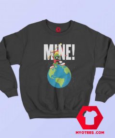 Earth Looney Tunes Marvin The Martian Mine Sweatshirt