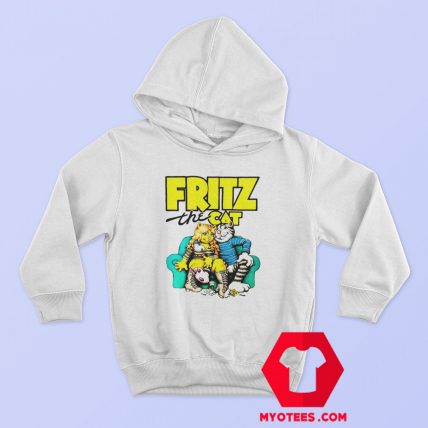 Fritz The Cat Retro Adult Cartoon Fan Hoodie