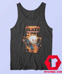 Funny Casper Johnny Blaze Ghost Rider Tank Top