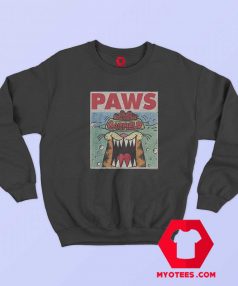 Funny Garfield Paws Jaws Parody Unisex Sweatshirt