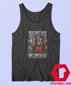 Funny Migos Datway Xmas Ugly Christmas Tank Top