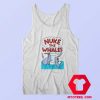 Funny Nuke The Whales Breathable Unisex Tank Top