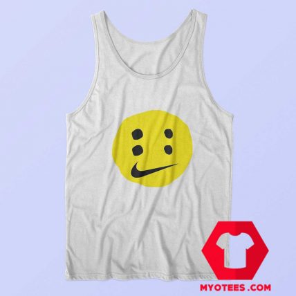 Funny Smile Nike Emoticons Unisex Tank Top