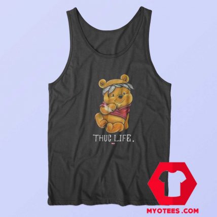 Funny Thug Life Winnie the Pooh Unisex Tank Top