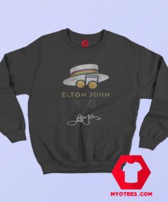 Hat Elton John Hat Signature Vintage Sweatshirt