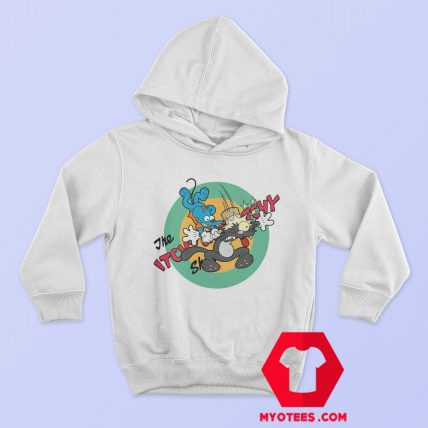 Itchy Scratchy Mouse Cat Krusty Clown Hoodie