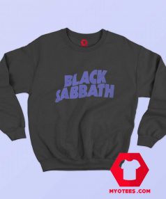 Official Black Sabbath Purple Logo Sweatshirt