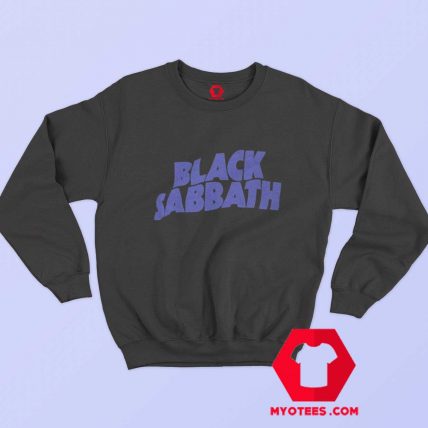 Official Black Sabbath Purple Logo Sweatshirt