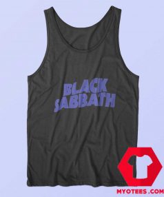 Official Black Sabbath Purple Logo Tank Top