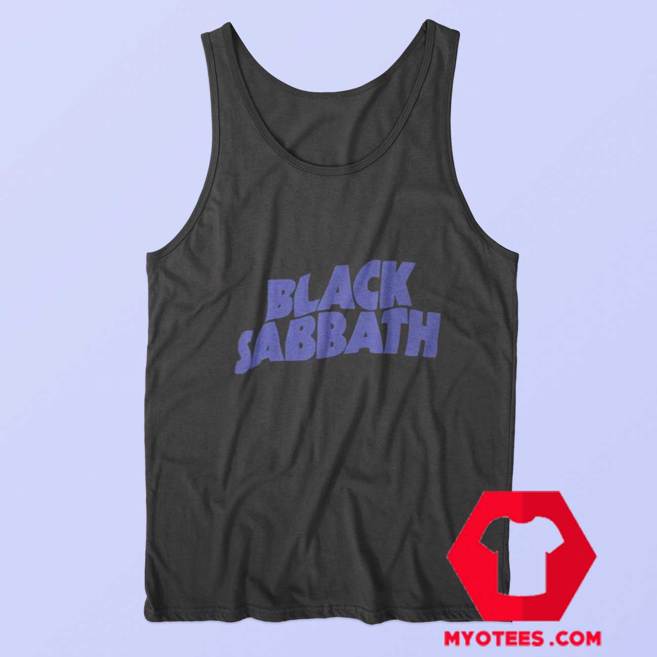black sabbath purple logo shirt