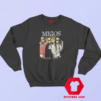 Retro Migos 2018 Tour Concert Unisex Sweatshirt