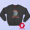 Smurf Grouchy at Christmas Crackle Sweatshirt