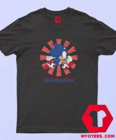 Sonic Hedgehog Hero Cartoon Vintage T Shirt