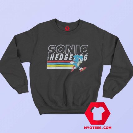 Sonic The Hedgehog Graphic Video Game Sweatshirt