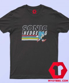 Sonic The Hedgehog Graphic Video Game T Shirt