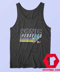 Sonic The Hedgehog Graphic Video Game Tank Top