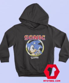 Sonic The Hedgehog Pointing Finger Sega Hoodie