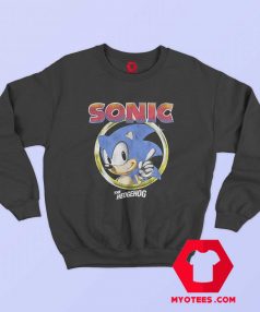 Sonic The Hedgehog Pointing Finger Sega Sweatshirt