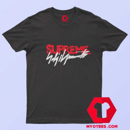 Supreme x Yohji Yamamoto Official Logo T Shirt