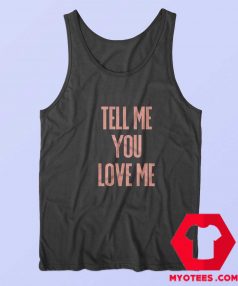 Tell Me You Love Me Demi Lovato Vintage Tank Top