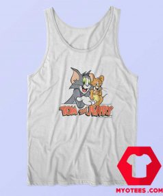 Tom and Jerry 90s Cartoon Vintage Retro Tank Top