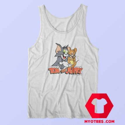 Tom and Jerry 90s Cartoon Vintage Retro Tank Top