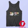 Tom and Jerry Throwback Cartoon Bulldog Tank Top