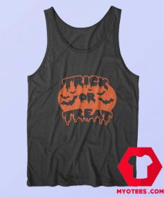 Trick or Treat Tanktop Pumpkin Halloween Tank Top