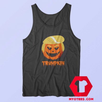 Trumpkin Halloween Funny Donald Trump Tank Top