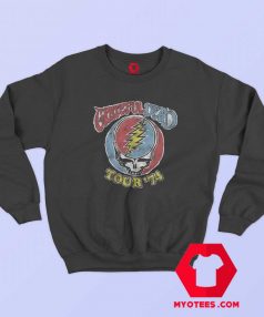 Vintage Grateful Dead Tour 74 Unisex Sweatshirt