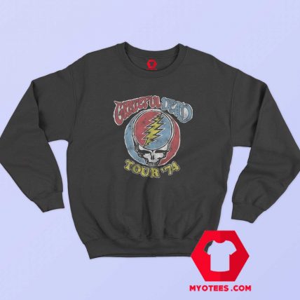 Vintage Grateful Dead Tour 74 Unisex Sweatshirt