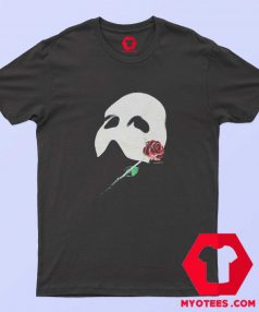 Vintage Phantom Red Rose Opera Mask T Shirt