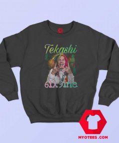 Vintage Tekashi 6ix9ine American Rapper Sweatshirt