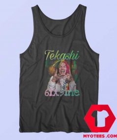 Vintage Tekashi 6ix9ine American Rapper Tank Top