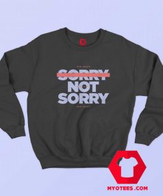 World Tour Demi Lovato Sorry Not Sorry Sweatshirt