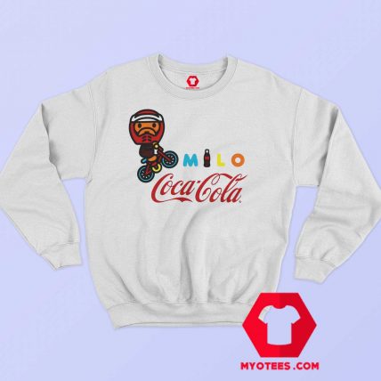 A Bathing Ape X Coca Cola Milo BMX Sweatshirt