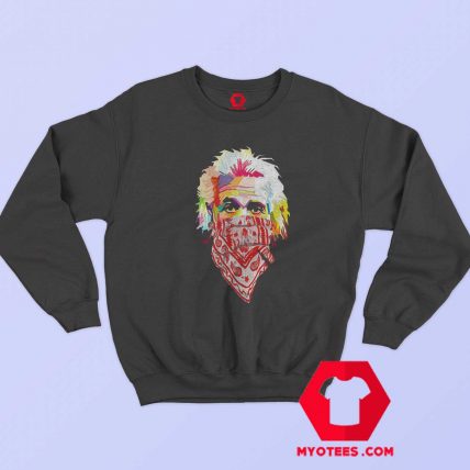 Albert Einstein Bandana Unisex Sweatshirt