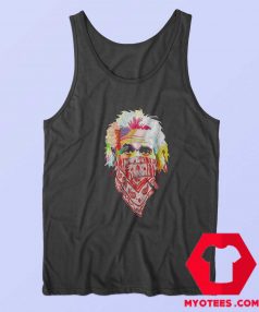 Albert Einstein Bandana Unisex Tank Top