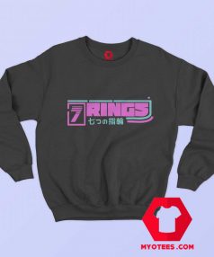 Ariana Grande 7 Rings Pink Logo Japan Sweatshirt