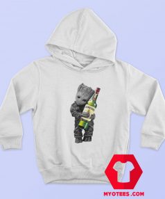 Baby Groot Hug Jameson Wine Unisex Hoodie