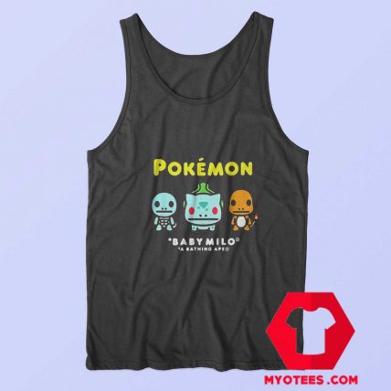 Bape x Pokemon Coloured Starter Tank Top