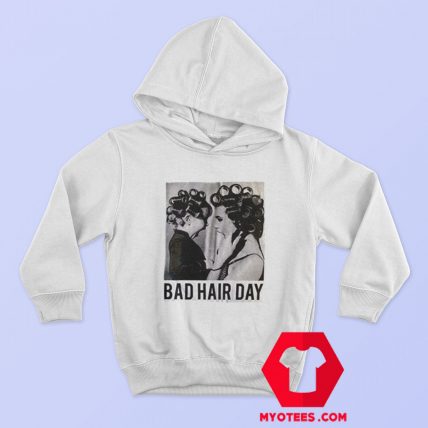 Be Famous Women Badha Rolled Bad Hair Day Hoodie