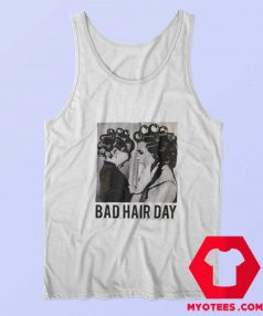 Be Famous Women Badha Rolled Bad Hair Day Tank Top