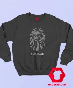 Black Bape Crystal logo Unisex Sweatshirt
