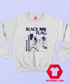 Black Flag Nervous Breakdown Rock Band Sweatshirt